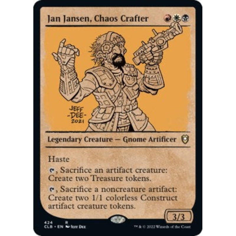 Jan Jansen, Chaos Crafter (Showcase) [CLB - 424]