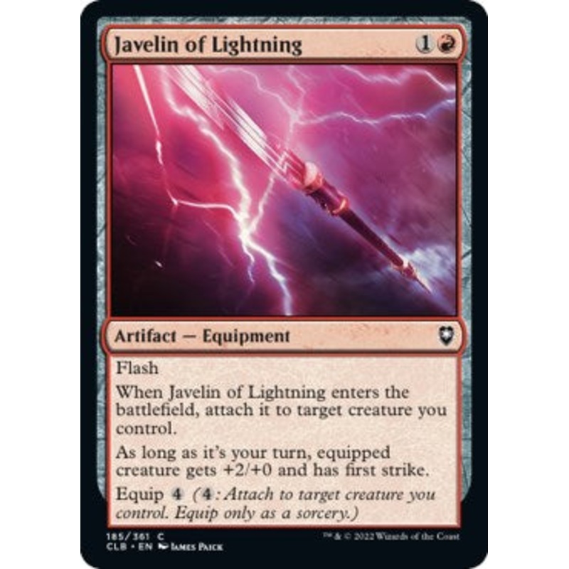 Javelin of Lightning [CLB - 185]