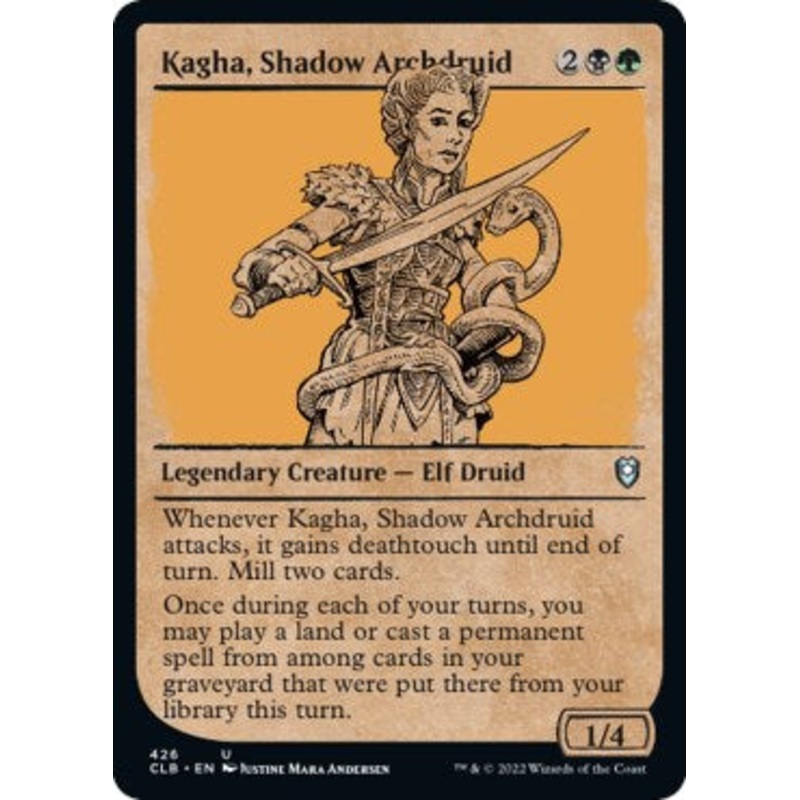 Kagha, Shadow Archdruid (Showcase) [CLB - 426]