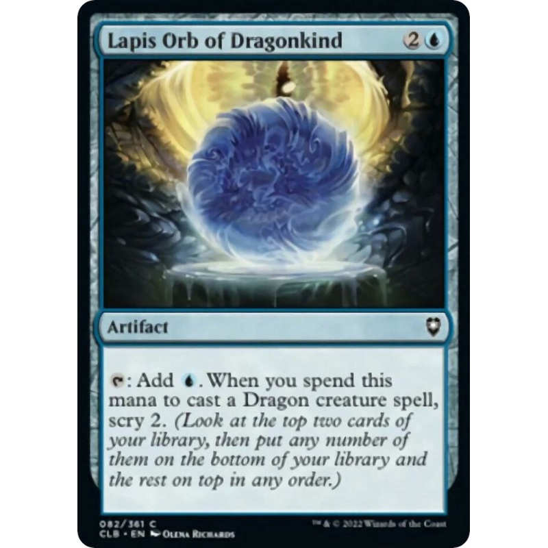 Lapis Orb of Dragonkind [CLB - 82]