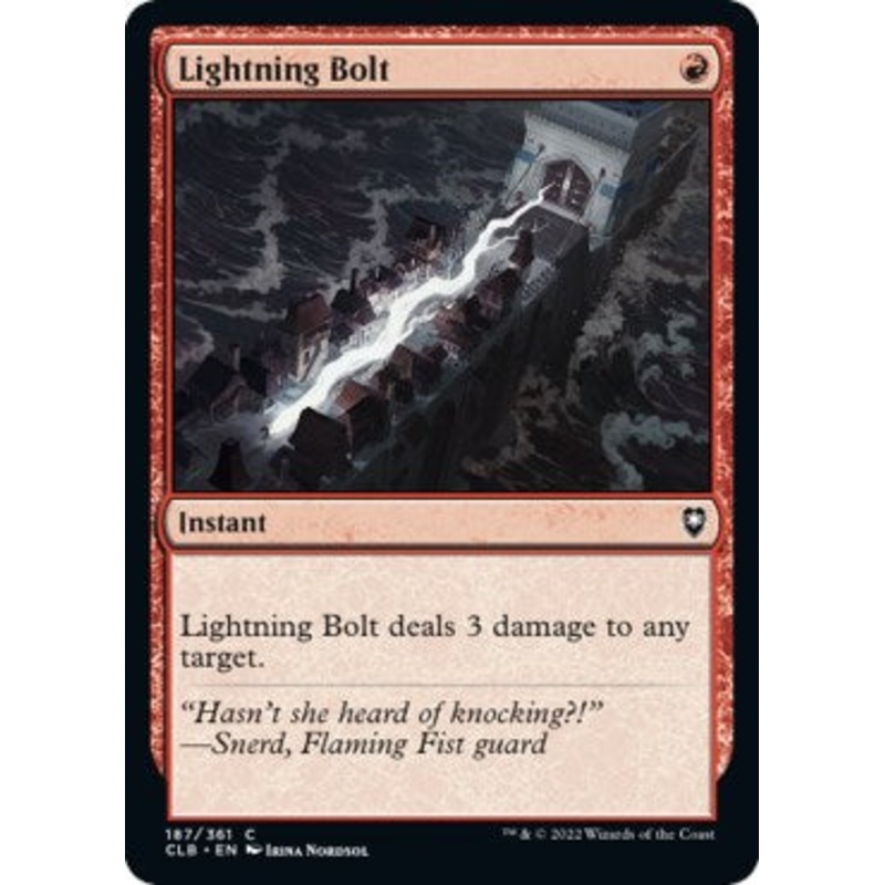 Lightning Bolt [CLB - 187]