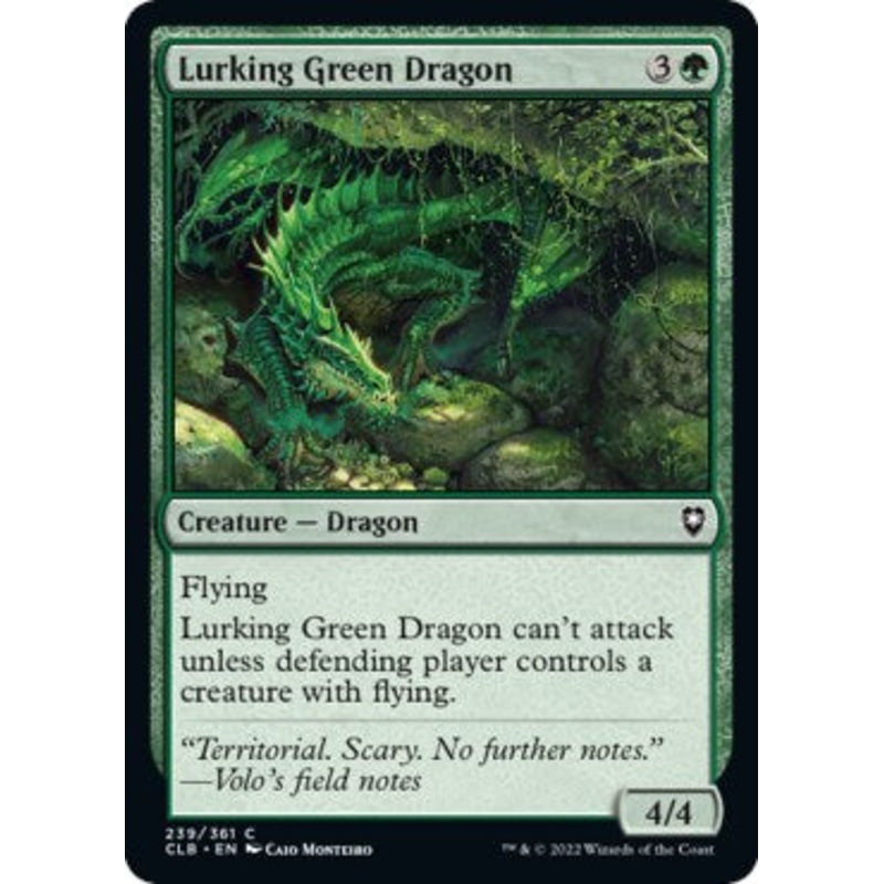 Lurking Green Dragon [CLB - 239]