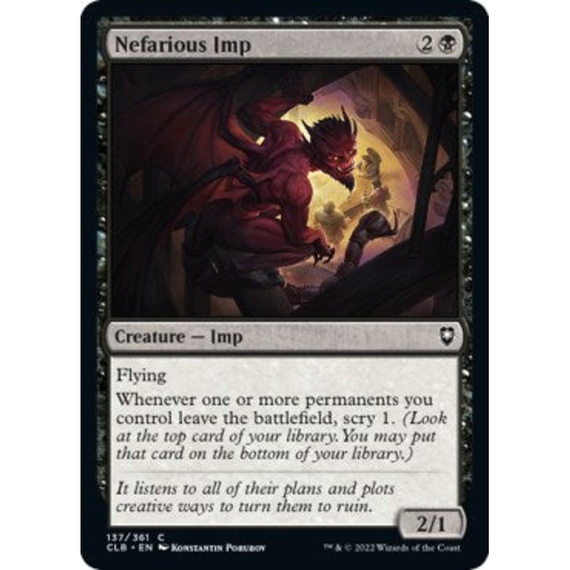 Nefarious Imp [CLB - 137]