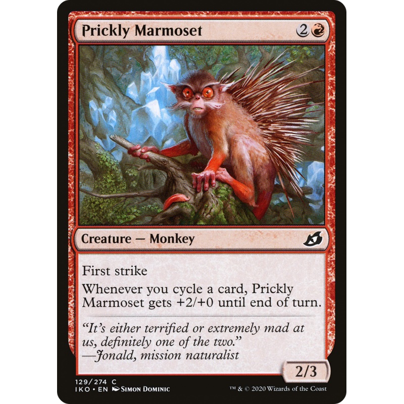 Prickly Marmoset (IKO-129) - Ikoria: Lair of Behemoths