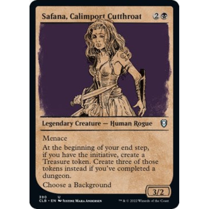 Safana, Calimport Cutthroat (Showcase) [CLB - 390]