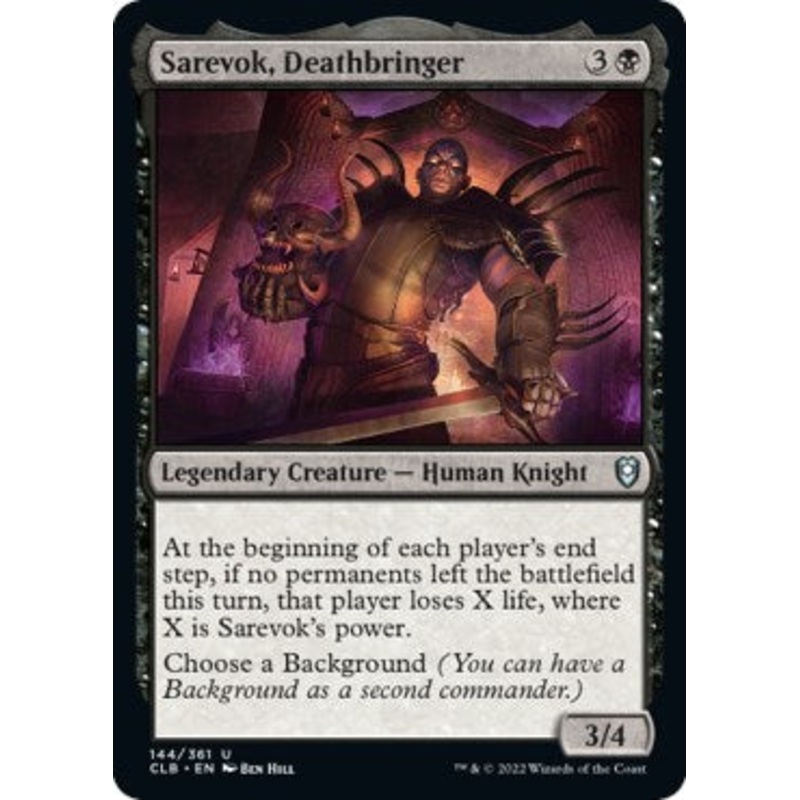 Sarevok, Deathbringer [CLB - 144]