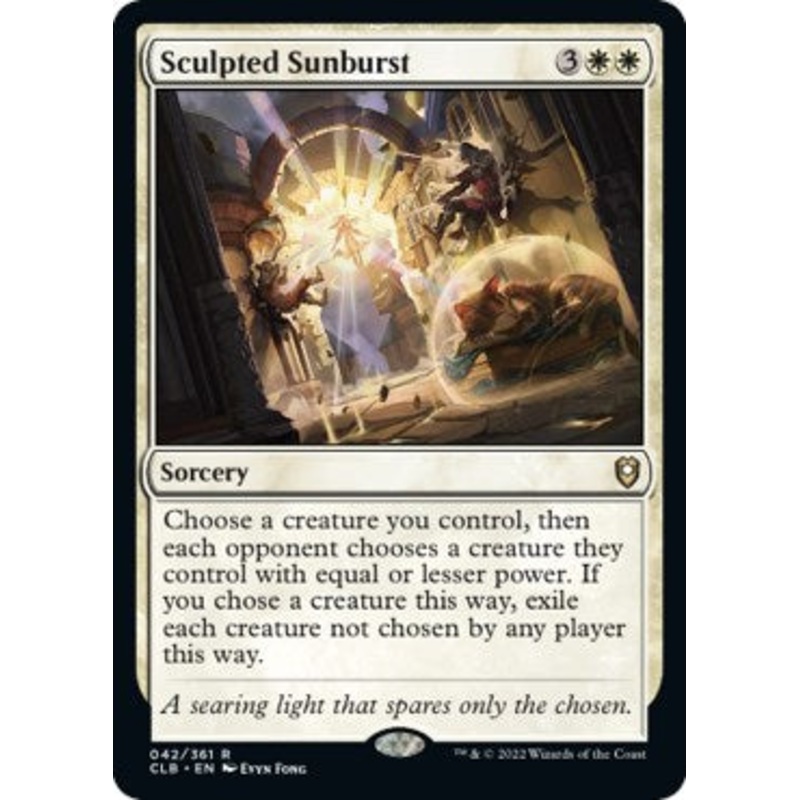 Sculpted Sunburst [CLB - 42]