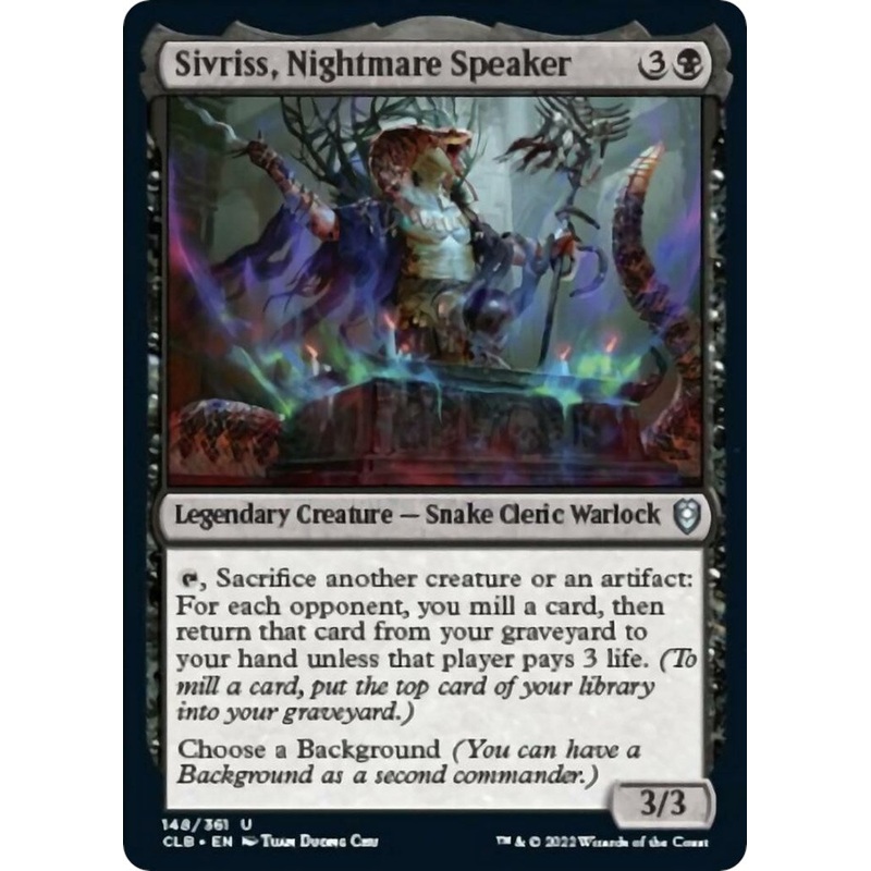 Sivriss, Nightmare Speaker [CLB - 148]