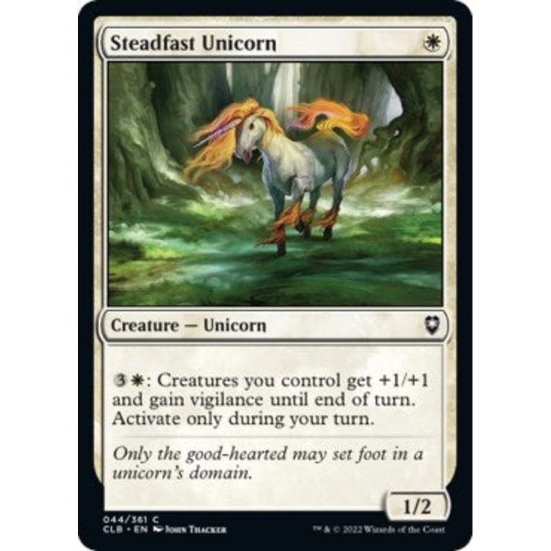 Steadfast Unicorn [CLB - 44]