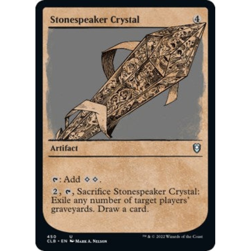 Stonespeaker Crystal (Showcase) [CLB - 450]