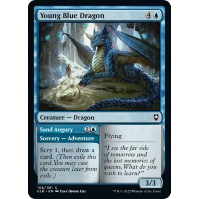 Young Blue Dragon [CLB - 106]