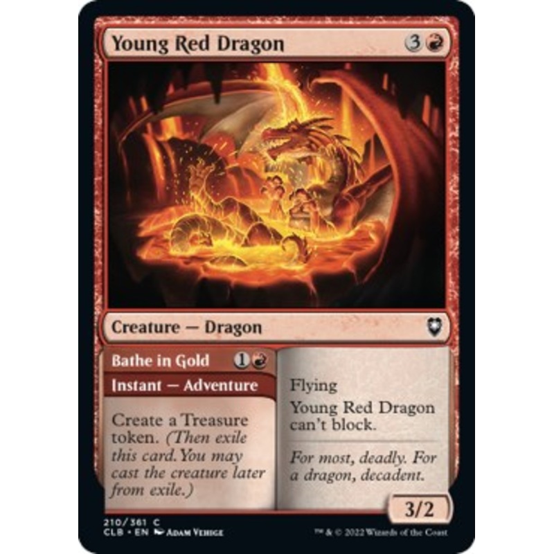 Young Red Dragon [CLB - 210]