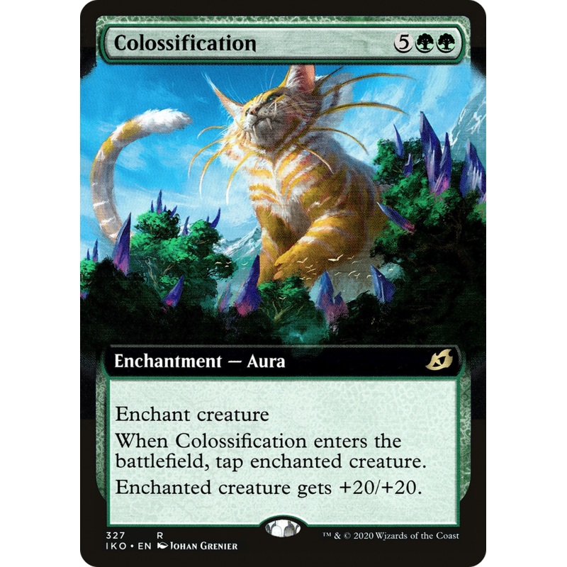 Colossification (IKO-327) - Ikoria: Lair of Behemoths: (Extended Art) Foil