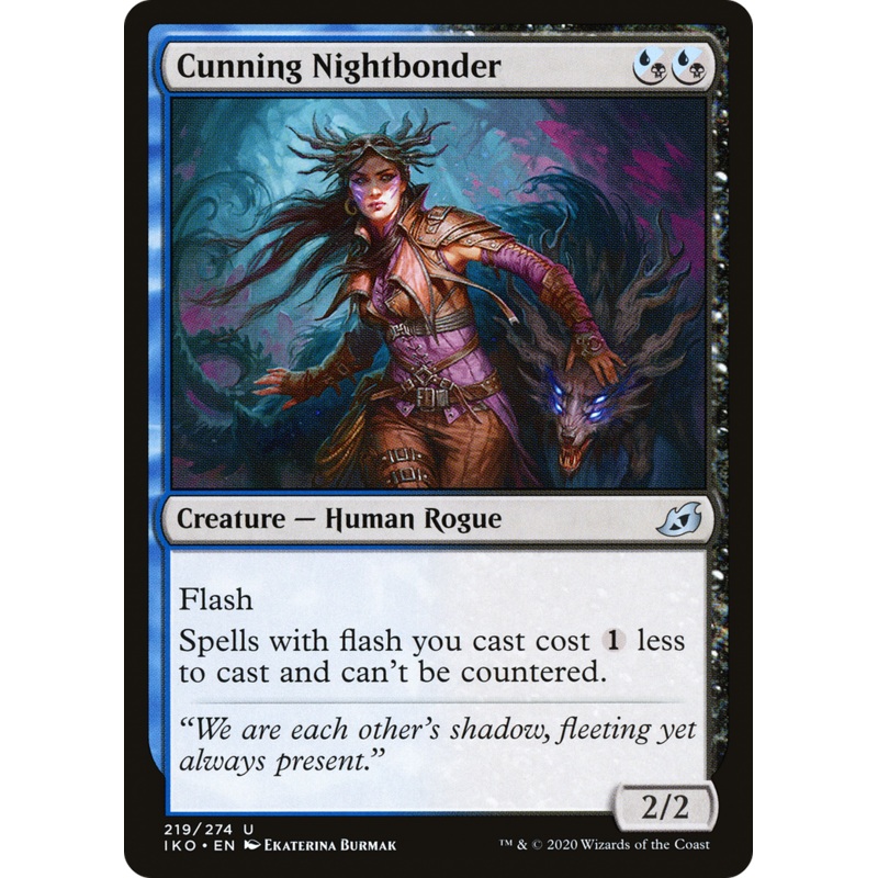 Cunning Nightbonder (IKO-219) - Ikoria: Lair of Behemoths
