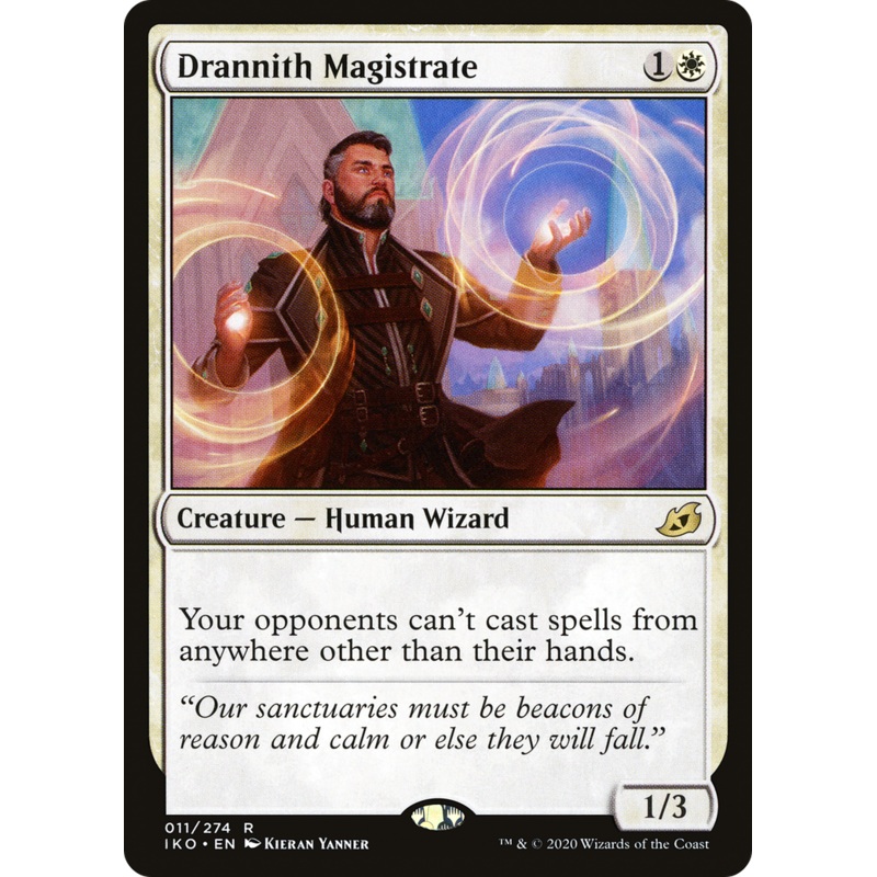 Drannith Magistrate (IKO-011) - Ikoria: Lair of Behemoths Foil