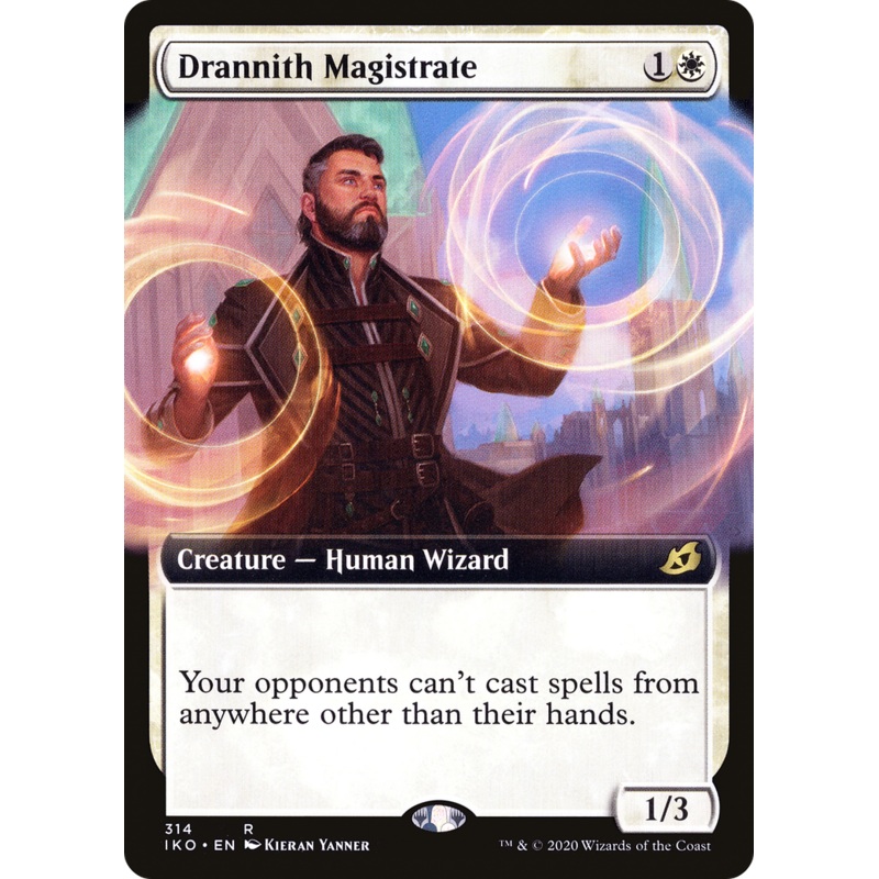 Drannith Magistrate (IKO-314) - Ikoria: Lair of Behemoths: (Extended Art) Foil