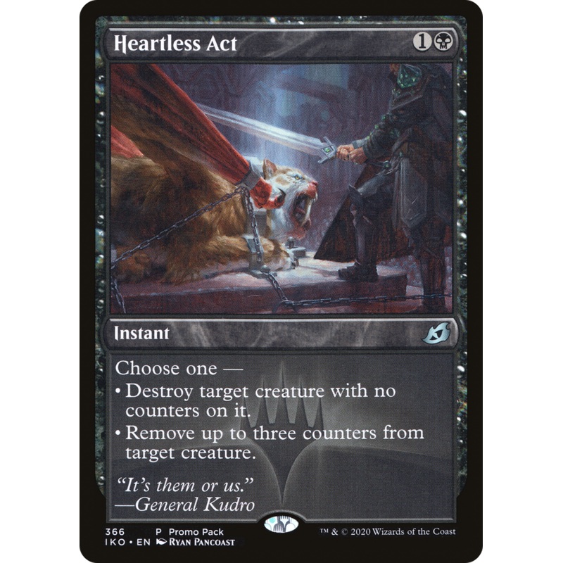 Heartless Act (PPIKO-366) - Ikoria: Lair of Behemoths Foil