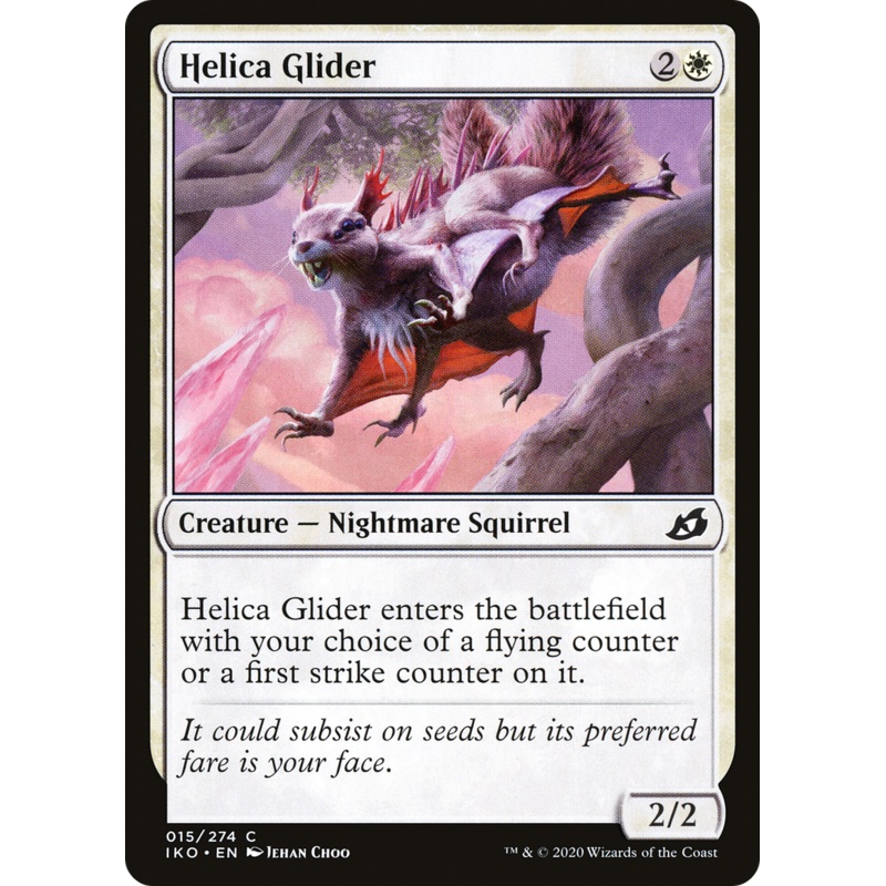 Helica Glider (IKO-015) - Ikoria: Lair of Behemoths Foil