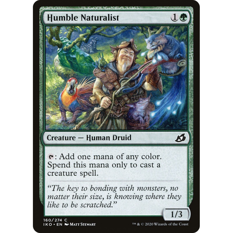 Humble Naturalist (IKO-160) - Ikoria: Lair of Behemoths