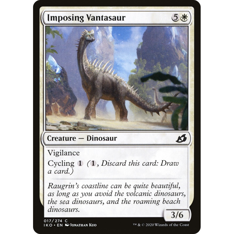 Imposing Vantasaur (IKO-017) - Ikoria: Lair of Behemoths Foil