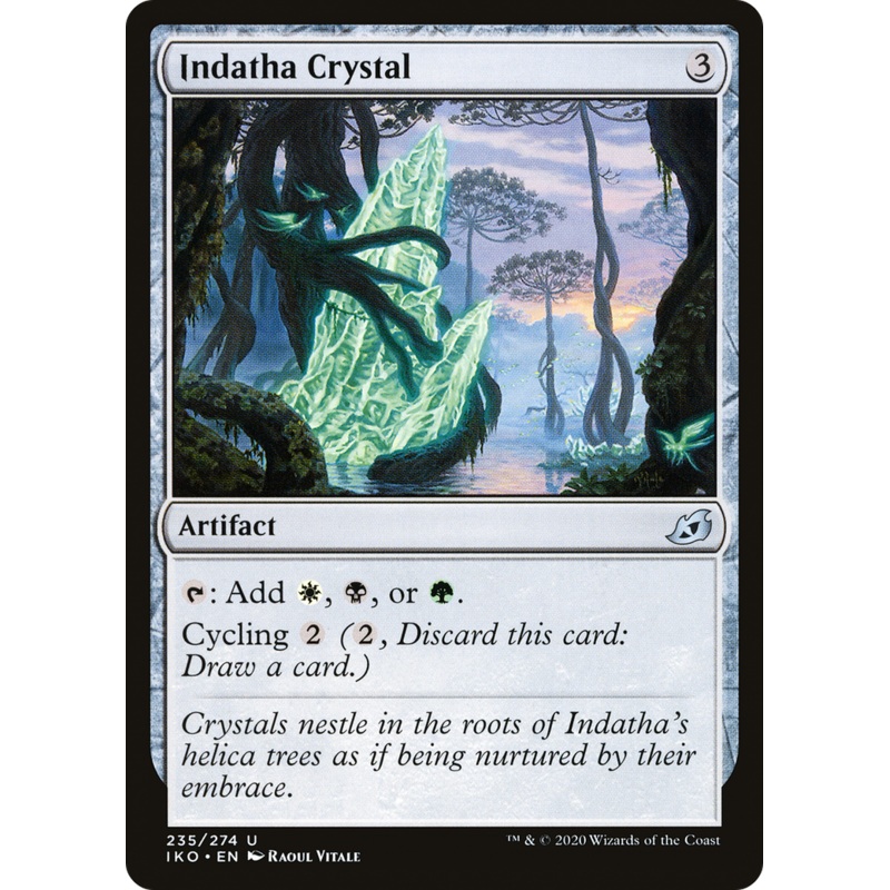 Indatha Crystal (IKO-235) - Ikoria: Lair of Behemoths Foil