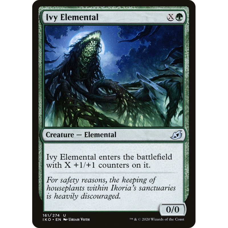 Ivy Elemental (IKO-161) - Ikoria: Lair of Behemoths