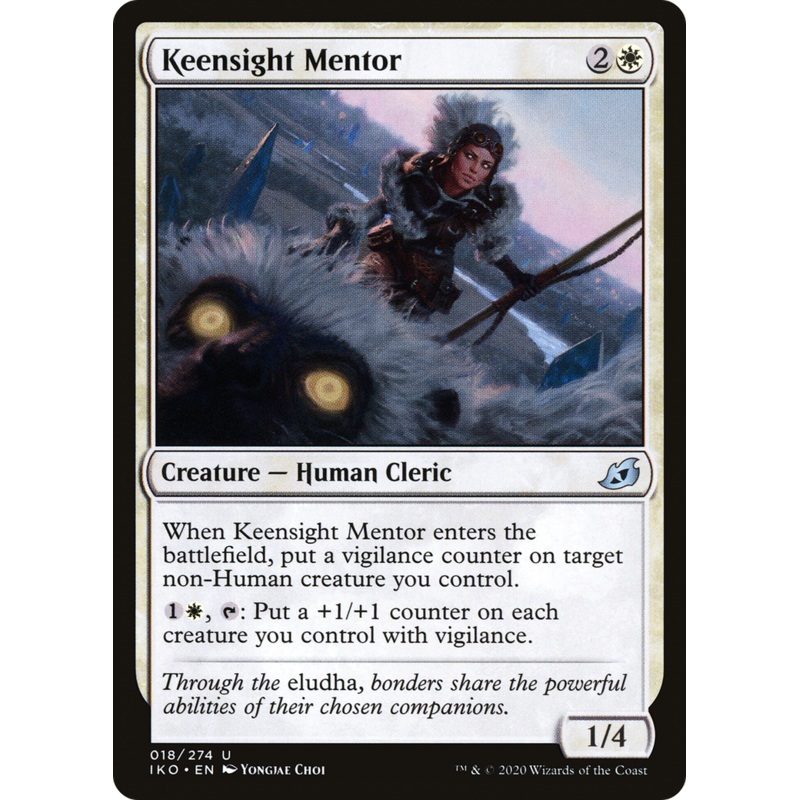 Keensight Mentor (IKO-018) - Ikoria: Lair of Behemoths
