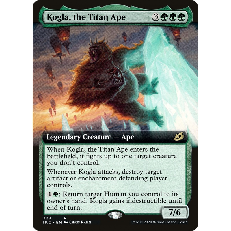 Kogla, the Titan Ape (IKO-328) - Ikoria: Lair of Behemoths: (Extended Art)