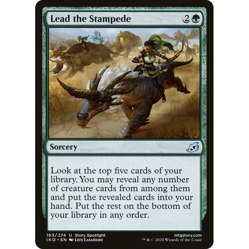 Lead the Stampede (IKO-163) - Ikoria: Lair of Behemoths