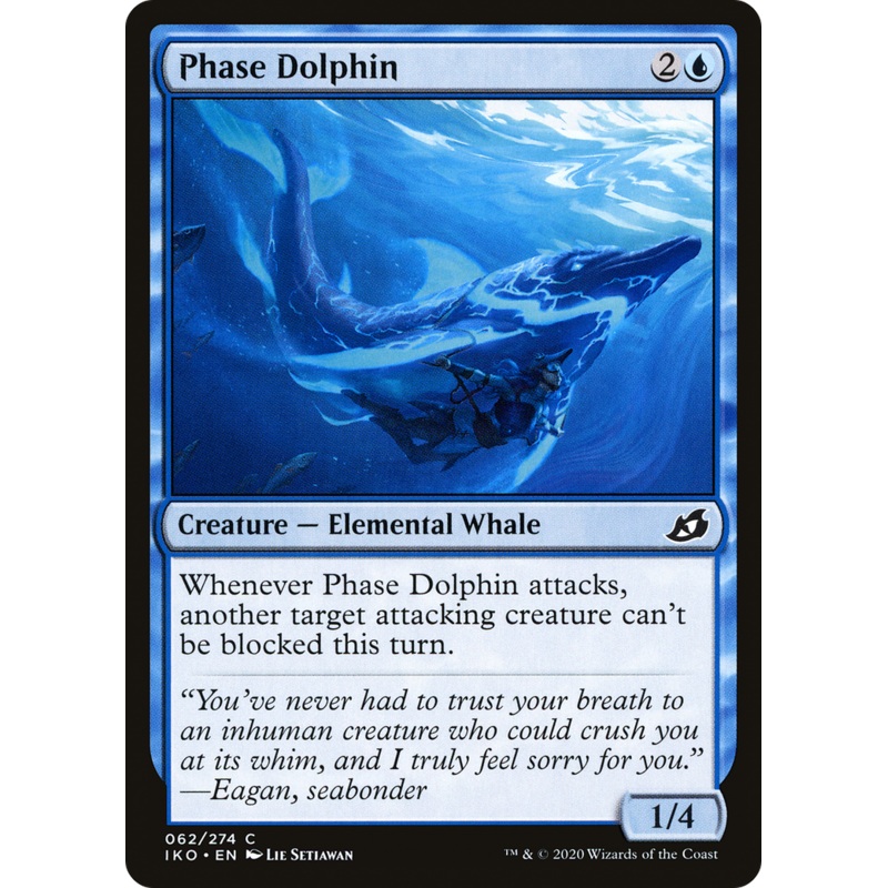 Phase Dolphin (IKO-062) - Ikoria: Lair of Behemoths Foil