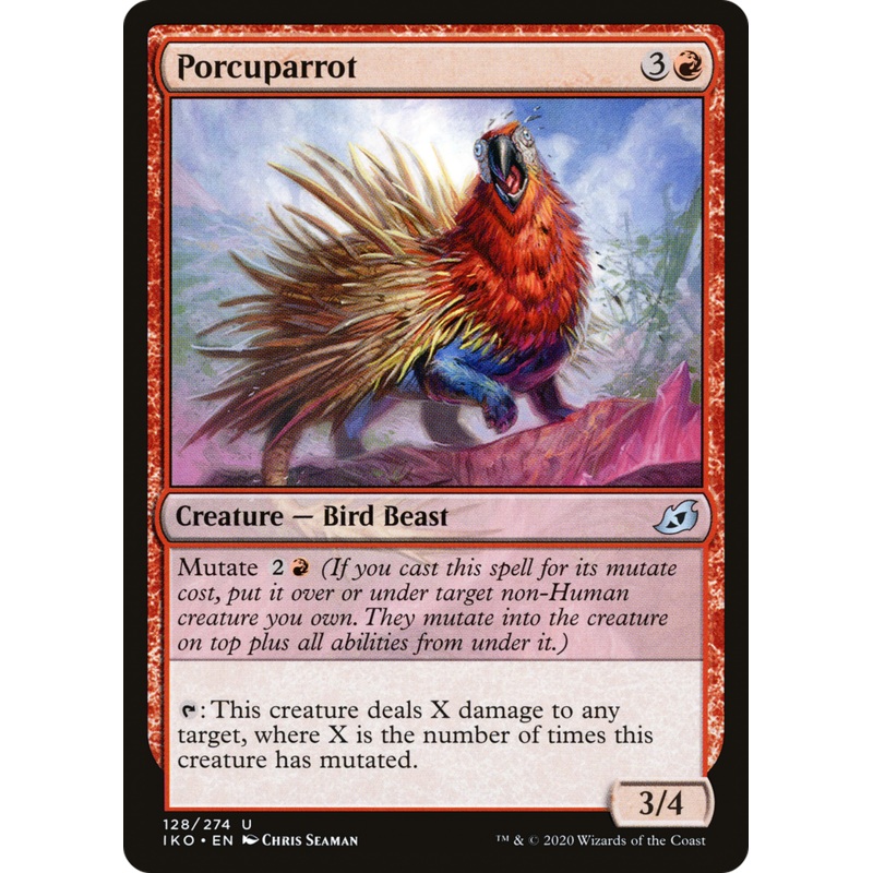 Porcuparrot (IKO-128) - Ikoria: Lair of Behemoths