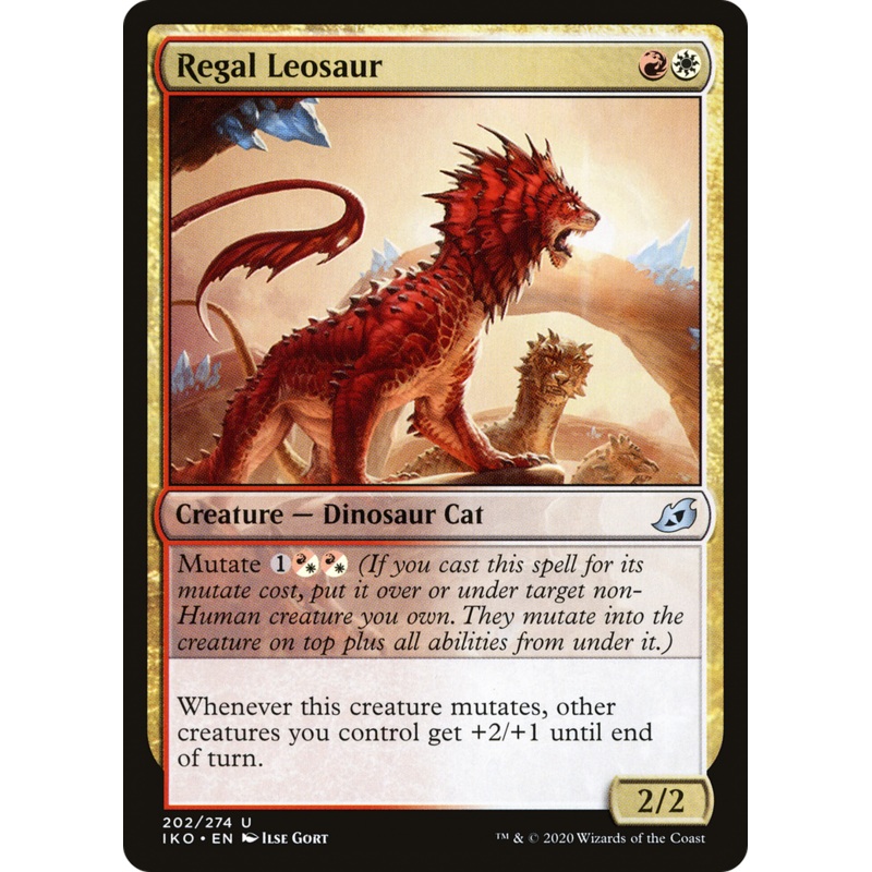 Regal Leosaur (IKO-202) - Ikoria: Lair of Behemoths