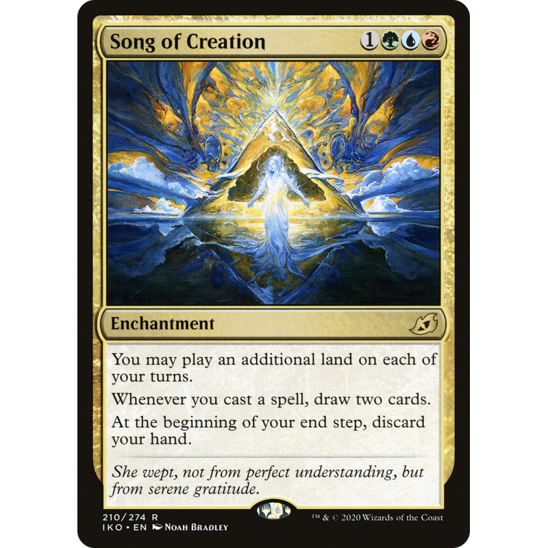 Song of Creation (IKO-210) - Ikoria: Lair of Behemoths Foil
