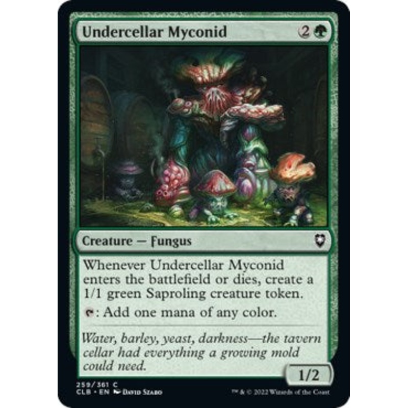 Undercellar Myconid [CLB - 259]