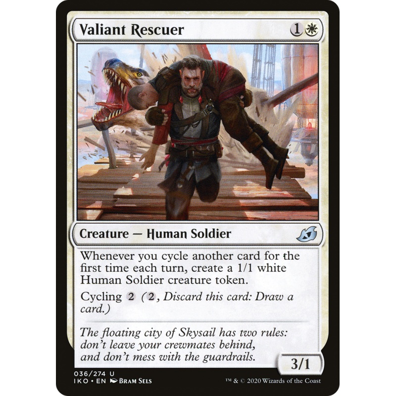Valiant Rescuer (IKO-036) - Ikoria: Lair of Behemoths