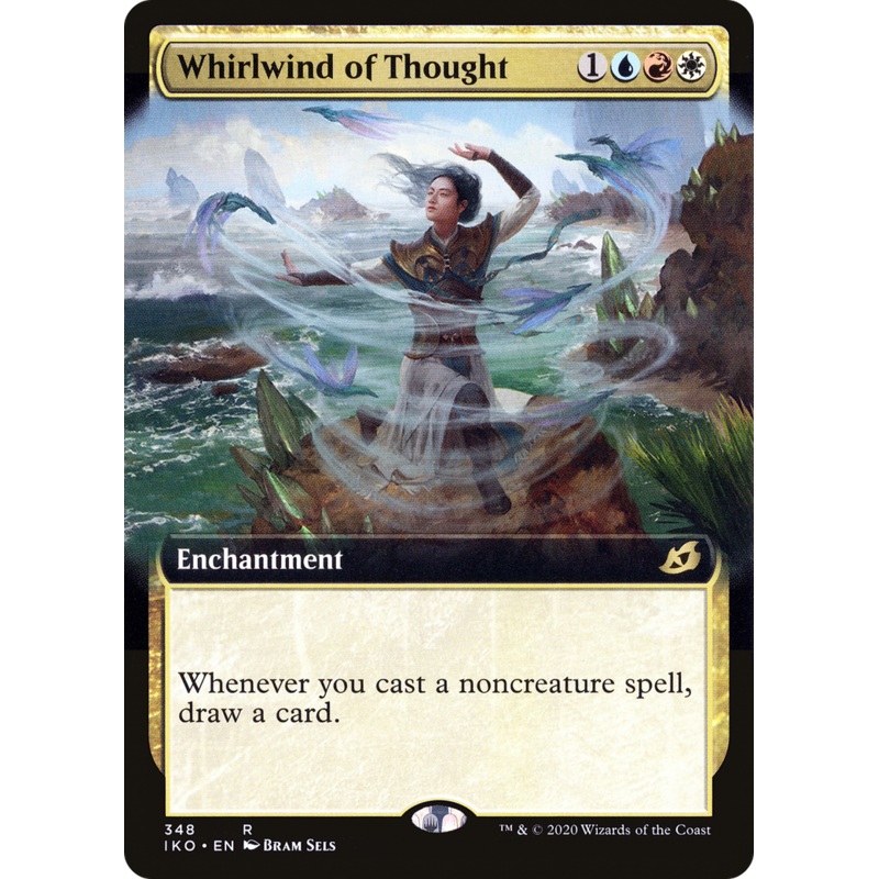 Whirlwind of Thought (IKO-348) - Ikoria: Lair of Behemoths: (Extended Art)