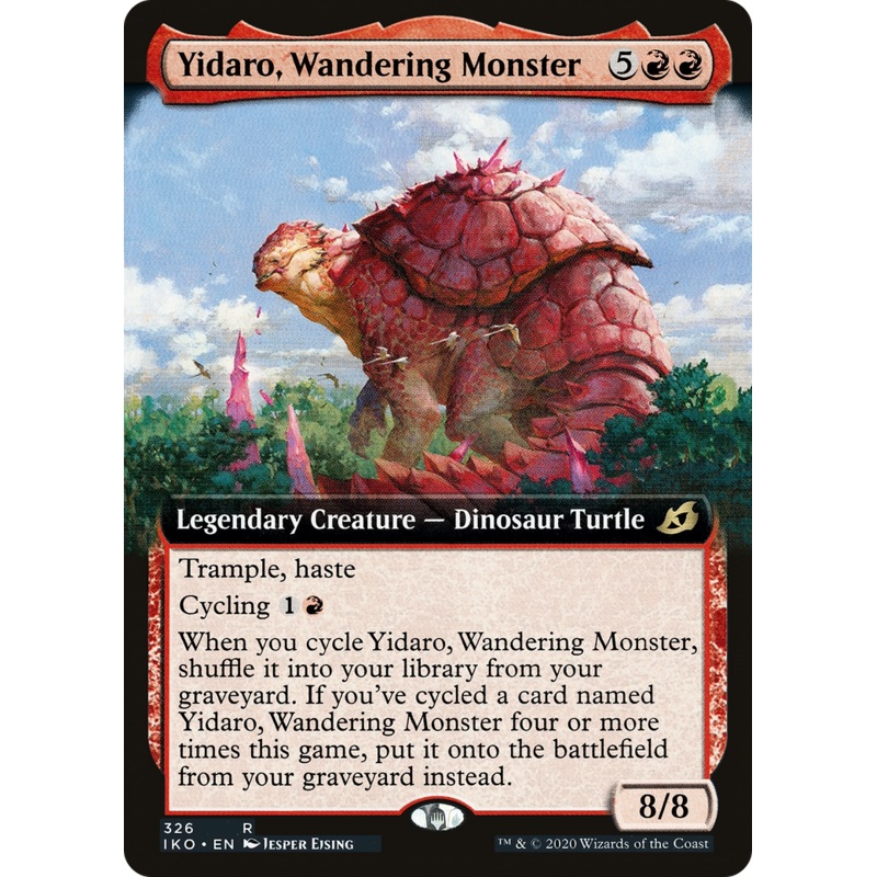 Yidaro, Wandering Monster (IKO-326) - Ikoria: Lair of Behemoths: (Extended Art)
