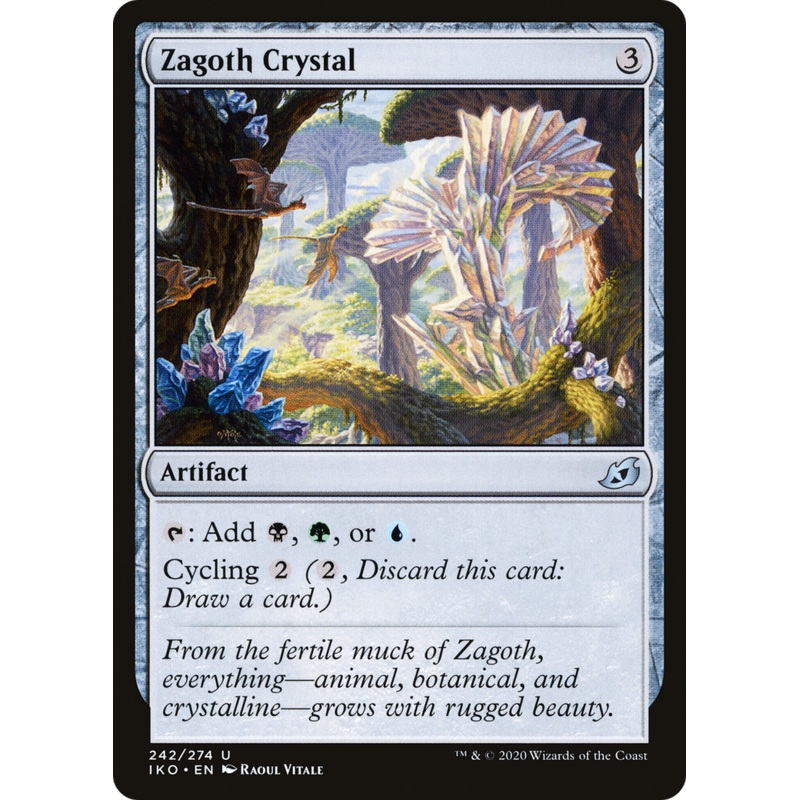 Zagoth Crystal (IKO-242) - Ikoria: Lair of Behemoths Foil