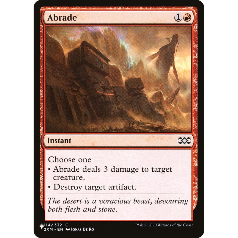 Abrade (2XM) [LIST - 114/332]