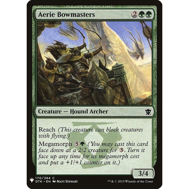 Aerie Bowmasters [LIST - 170]
