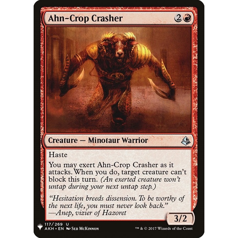 Ahn-Crop Crasher [LIST - 117]