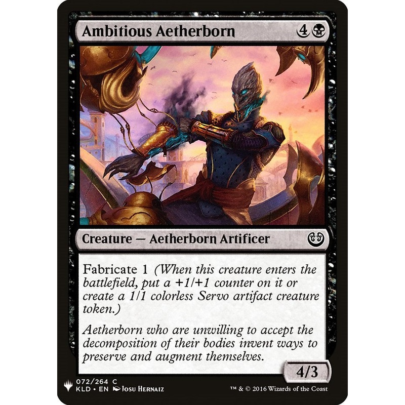 Ambitious Aetherborn [LIST - 72]