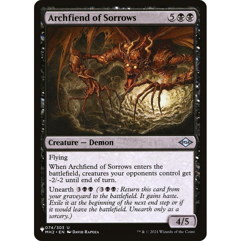 Archfiend of Sorrows [LIST - 074/303]