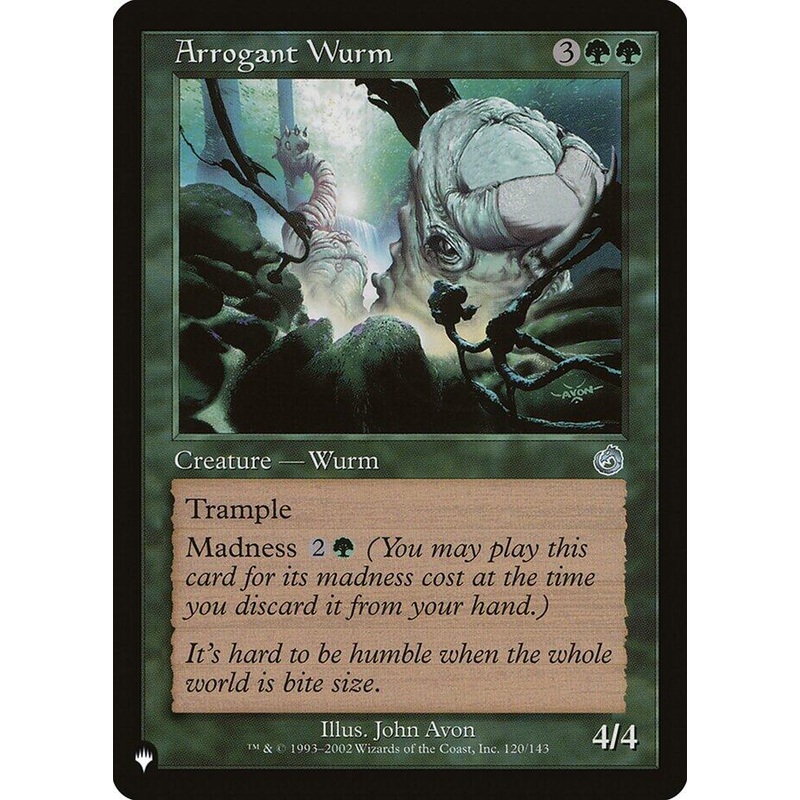 Arrogant Wurm [LIST - 120/143]