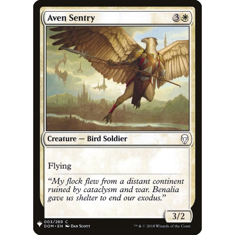Aven Sentry [LIST - 3]