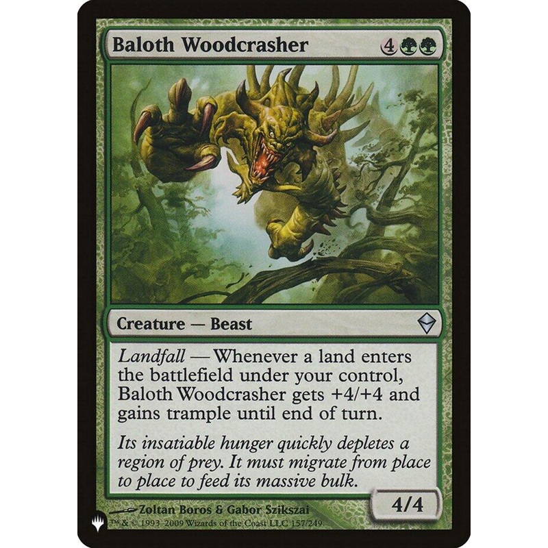 Baloth Woodcrasher [LIST - 157/249]