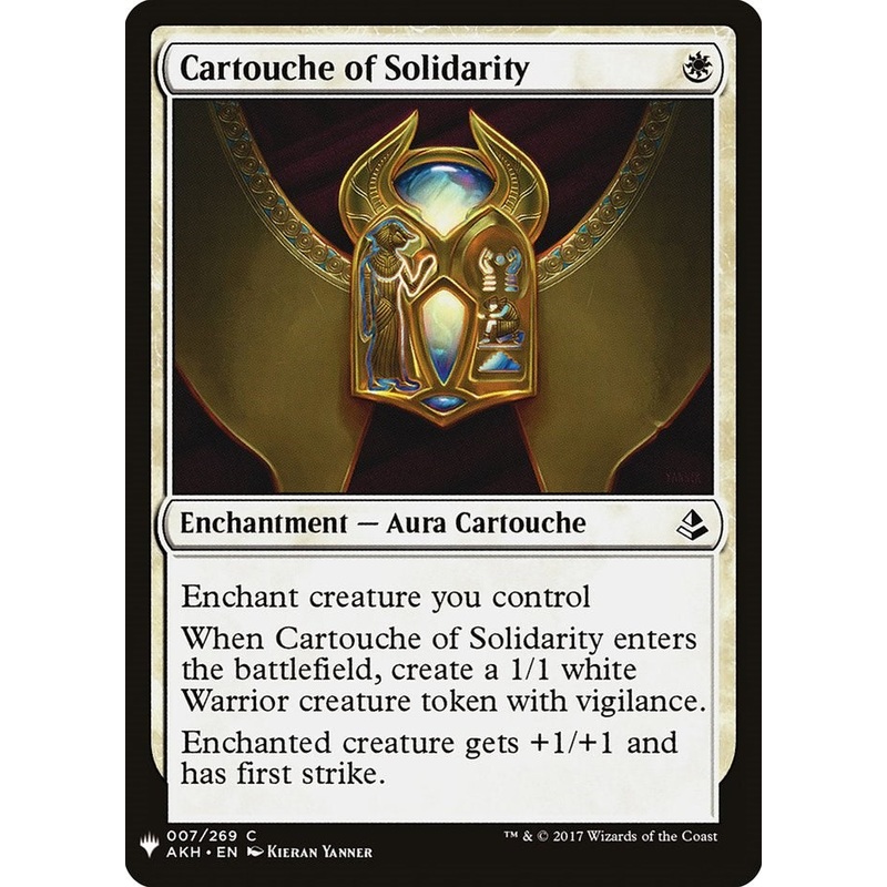 Cartouche of Solidarity [LIST - 7]