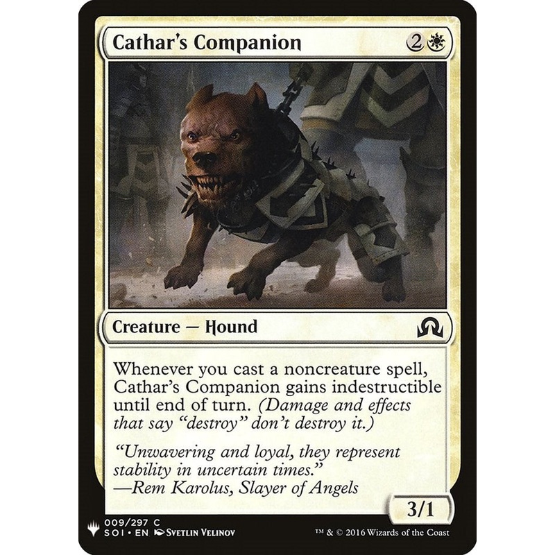 Cathar's Companion [LIST - 9]