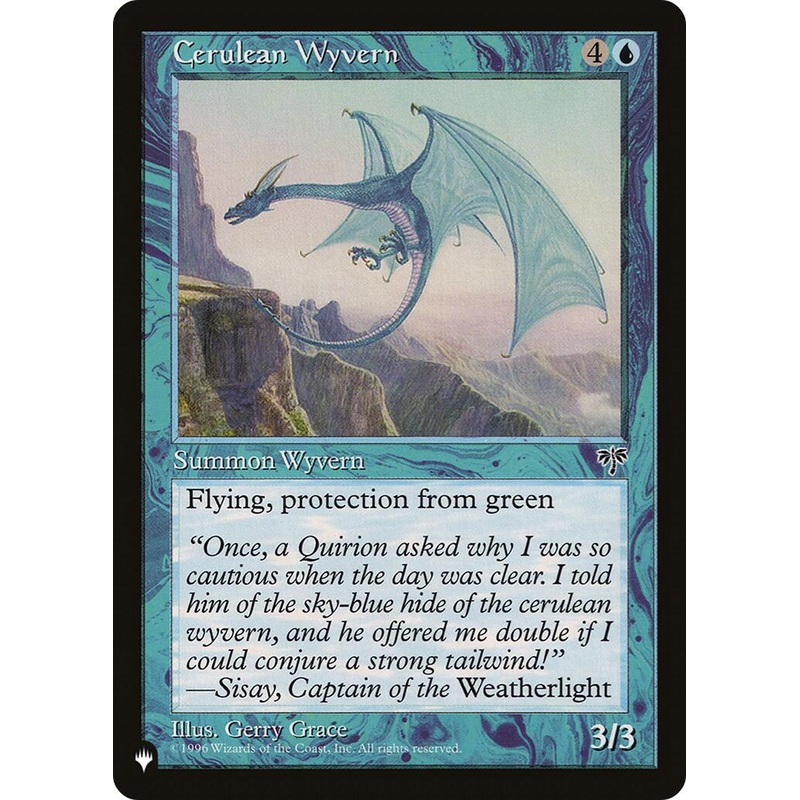 Cerulean Wyvern [LIST]