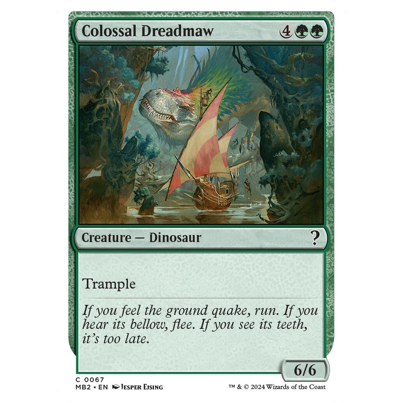 Colossal Dreadmaw (White Border) [MB2 - 67]
